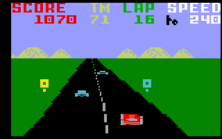Pole Position screenshot 5 for Intellivision